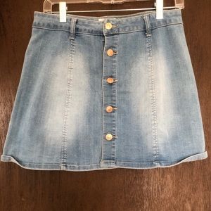Jean skirt